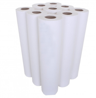 picture of Galleon Embossed 2 Ply White Couch Rolls - Economy 20” 10cm Diameter - 9 Rolls - [GU-VAL-CR]