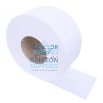 picture of Galleon Value Mini Jumbo Toilet Rolls - 2 Ply - 3" Core - Roll Diameter 18cm - 12 Rolls - [GU-VAL-MJTR] (LP)