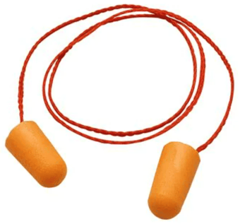 Picture of 3M 1110 Earplugs Corded Orange 37 dB - Box of 100 Pairs - [3M-1110]
