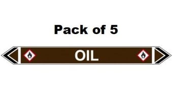 picture of Flow Marker - Oil - Brown - Pack of 5 - [CI-13495]