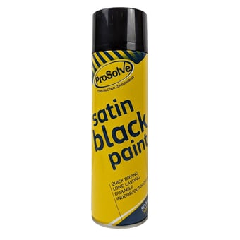 picture of ProSolve Satin Black Aerosol - 500ml - [PV-SBP5A]