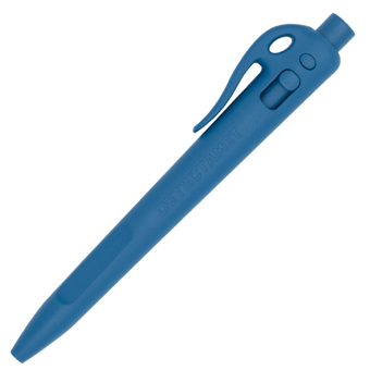 Picture of Detectable Retractable Elephant Pen With Standard Ink - Blue Ink - Single - [DT-104-I01-C11-PA01]