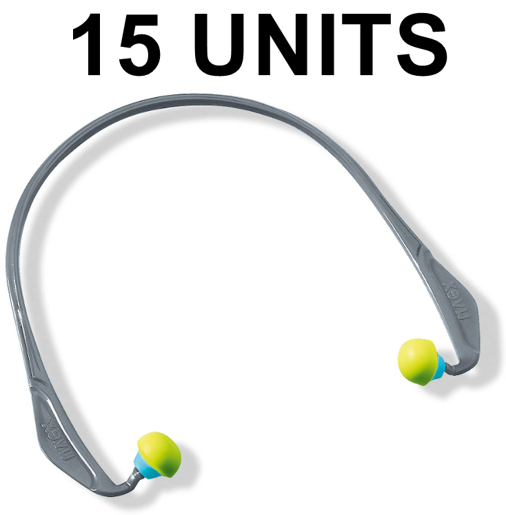 Uvex - 15 Units X-Cap Banded Ear Protection 24dB - [TU-2125361]