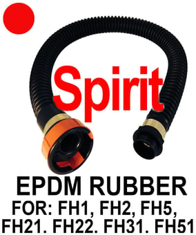 picture of Scott - EPDM Rubber Hose - For Connecting FH1, FH2, FH5, FH21, FH22, FH31, FH51 Headpiece to Spirit Blower - [TY-2024458] - (DISC-C-R)