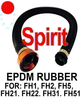 picture of Scott - EPDM Rubber Hose - For Connecting FH1, FH2, FH5, FH21, FH22, FH31, FH51 Headpiece to Spirit Blower - [TY-2024458] - (DISC-R)
