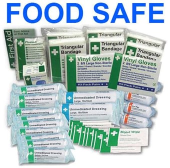 picture of Food Safe HSE First Aid Kit Refill For 11-20 Persons - [SA-R20N]