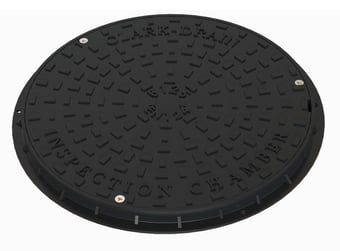 Picture of Solid Top Manhole Cover and Frame 450 Diameter - [CD-CD458ENB] - (DISC-W)