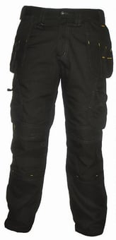 Picture of Dewalt - Pro Tradesman Trouser - Black - Short Leg 29 Inch - SS-PRO-TRAD-S-BLK - (DISC-R)