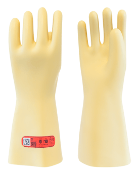 Picture of CATU Insulating Natural Rubber Dielectric Safety Electrician's Gloves - 1000 V - Class 0 - 360mm - BD-CG-10-A