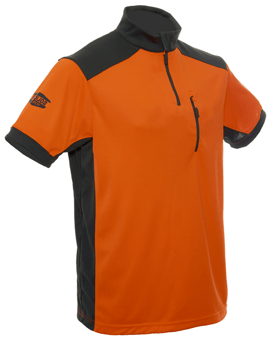 picture of Solidur Coolmax Short Sleeve T-Shirt Orange - SEV-TEMCOR