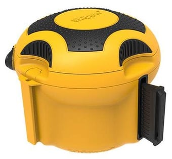 picture of Skipper XS Unit - Yellow - Blue/White Chevron Tape - [SK-XS01-1-BW] - (LP)