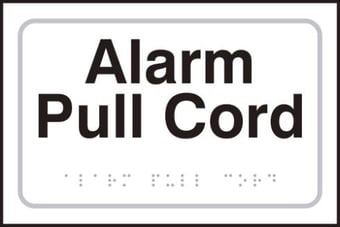 picture of Spectrum Alarm Pull Cord – Taktyle 225 x 150mm - SCXO-CI-TK3750BKWH