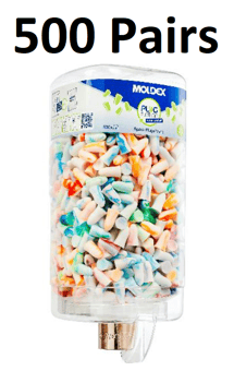 picture of Moldex - Spark Plugs® PlugStation 500 Antimicrobial - SNR 35 - 500 Pairs - [MO-785002]