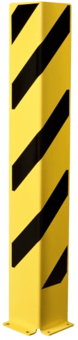 Picture of BLACK BULL Heavy Duty Column/Corner Protectors - Right-Angle Profile - 1,200mmH - 6mm Gauge - Yellow/Black - [MV-197.18.380]