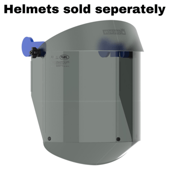 picture of JSP - AFP-25 Helmet Mounted Electrical Arc Faceshield - With Weight Balancing System - [JS-AFF132-440-408]