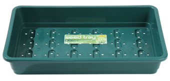Picture of Garland Standard Seed Tray Green With Holes - [GRL-G17G]