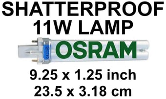 picture of Osram BL368 11 Watts Shatter Resistant Lamp For Fly Killers - [BP-LL11WS-O]