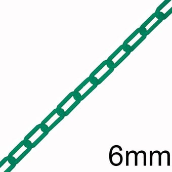 picture of JSP - Dark Green - 6mm Chain - 25m Long - [JS-HDC000-262-000]