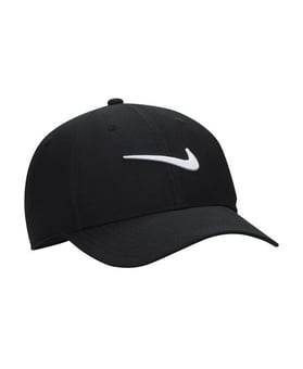 picture of Nike NK385 Dri-FIT Club Cap - Black/White - [RLW-NK385BKWH]