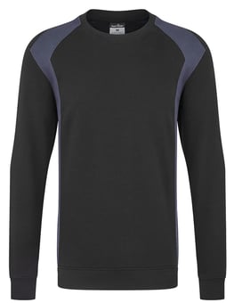 picture of Portwest CD813 - WX2 Eco Sweatshirt - Black/Navy - PW-CD813BNR