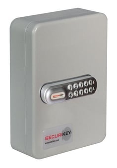 picture of SecuriKey Standard System Cabinet for 20 Keys With Electronic CodeLock - 260mm H x 185mm W x 80mm D - [SCK-KC020F] - (LP)