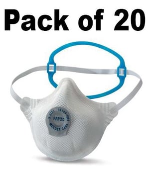 picture of Moldex 2495 FFP2D Valved 1 Strap - PVC Free - Box of 20 -  [MO-2495]