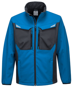 picture of Portwest WX3 Softshell Jacket Persian Blue - PW-T750PBR