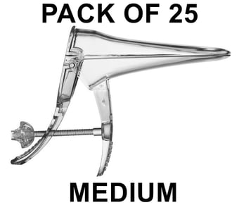 picture of Ultraspec Screening Vaginal Speculum - Medium - Clinically Clean - 25 Pack - [VC-9127]