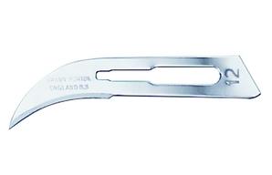 Picture of Single Use Sterile - Scalpel Blades No.12 - 5 Packs of 100 - [ML-W257-PACK]