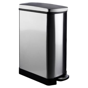 picture of Maison by Premier Pedal Bin - Curved Rectangular Body - [PRMH-BU-X0506X459]