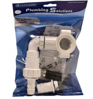Picture of Washing Machine Cut in Waste Plumbing Kit - CTRN-CI-PA426P