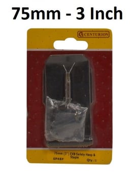 picture of Safety Hasp & Staple - EXB - 75mm (3") - Single - [CI-SP48P]
