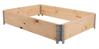 picture of BiGDUG Essentials Wooden Pallet Collar - For Use With 1200 x 800mm Pallets - [BDU-BDEWPC2] - (LP)