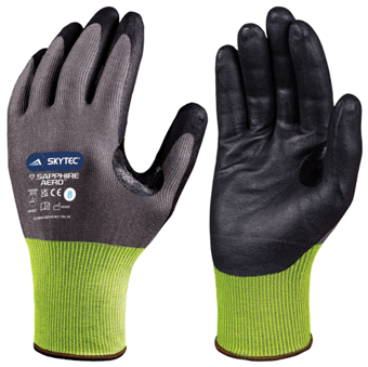 picture of Skytec Sapphire Aero Nitrile Foam Cut Resistant Gloves - GL-SKG00011F