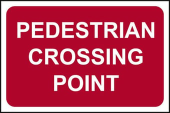 Picture of Spectrum Pedestrian Crossing Point - RPVC 600 x 450mm - [SCXO-CI-14583]