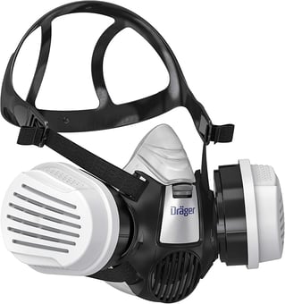 Picture of Dräger X-plore 3300 Half Mask Kit Size M with 2 x ABEK1HgP3 R D Filters - [BL-R57794]