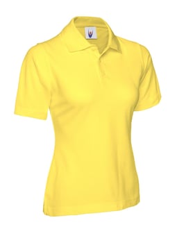 Picture of Uneek Ladies Poloshirt - Yellow - UN-UC106-YEL