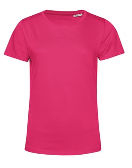 picture of B&C Women's Organic E150 Tee - Magenta Pink - BT-TW02B-MPIN - (DISC-R)