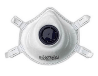 Picture of SHFORT P3001V FFP3NR Filtering Moulded Valved Half Mask - Box of 10 - [HT-P3001V]