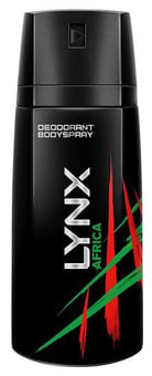 picture of Lynx Africa - Deodorant Body Spray - 150ml Can - [AF-0871764401218]