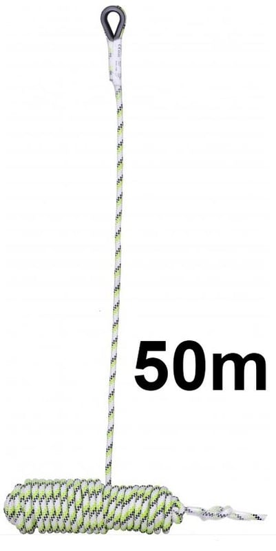 Kratos Kernmantle Anchor Rope for Sliding Fall Arrester FA2010400 - 50mtr - [KR-FA2010450]