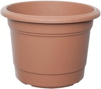 Picture of Whitefurze 35cm Round Milano Planter - Terracotta - Box Deal of 10 - [IH-WHFG01R353]