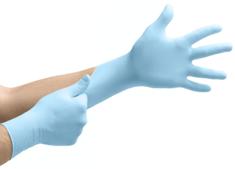 Picture of Ansell Microflex 92-134 Disposable Nitrile Examination Gloves - Box of 50 Pairs - AN-92-134