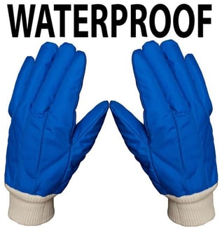 picture of Frosters Waterproof Elasticated Wrist Gloves - Pair - SV-GLO/CM/KW/WP