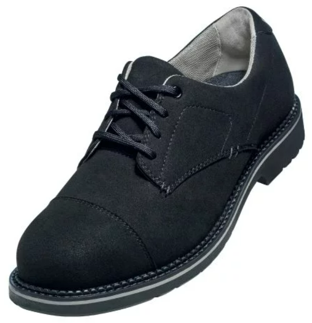 picture of Uvex 1 Business Lace-Up Low Safety Shoe Black S3 SRC - TU-84302