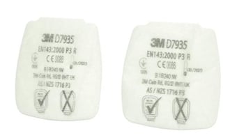 picture of 3M - Secure Click Particulate Filters D7935 - P3 R - Pair - [3M-D7935]