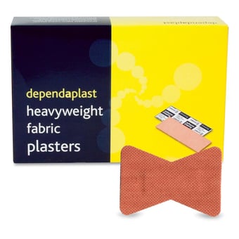 picture of Dependaplast - Fabric Plasters - Fingertip - Box of 50 - [RL-518]