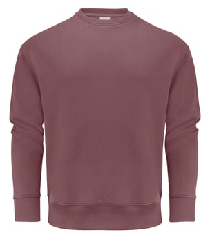 picture of James Harvest Hopedale Unisex Crewneck Sweatshirt - Dusty Red - BT-HAR2132028-H484
