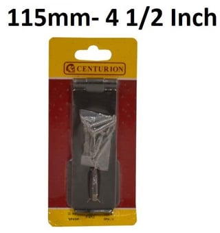 picture of EXB Safety Hasp & Staple - 115mm (4 1/2") - Single - [CI-SP49P]