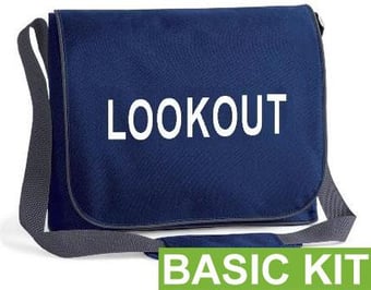 picture of Rail Track Lookout Kit - With Exclusive Collapsible Pole - In Handy Marked Navy Bag - [UP-K044/150080]
